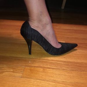 Super sassy gorgeous black evening heel